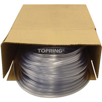 Tubing, Air/Water, 0.625" OD x 100' L, PVC, Clear, 30 PSI @ 20°C Groupe Generik
