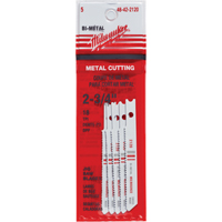 Lames de scie sauteuse, Bim&eacute;tal, Tige en U, 2-3/4" lo, 18 dents par pouce Groupe Generik