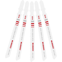 Lame de scie sauteuse, Bim&eacute;tal, Tige en T, 4" lo, 10 dents par pouce Groupe Generik