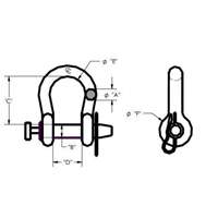 Straight Long Body Clevis Pin Groupe Generik