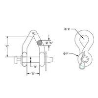 Campbell&reg; Short Body Twisted Clevis Groupe Generik