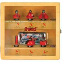 Starter Router Bit Set with 1/2" Shanks Groupe Generik