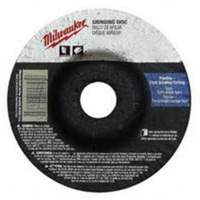 Grinding Wheel, 4-1/2" x 1/4", 7/8" Arbor, Zirconium, Type 27 Groupe Generik