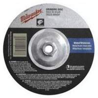 Grinding Wheel, 7" x 1/4", 5/8"-11 Arbor, Aluminum Oxide, Type 27 Groupe Generik