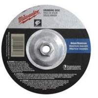 Grinding Wheel, 9" x 1/4", 5/8"-11 Arbor, Aluminum Oxide, Type 27 Groupe Generik
