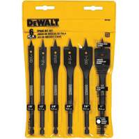Heavy-Duty Spade Bit Set, 6 Pieces Groupe Generik