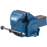 Heavy-Duty Bench Vise, 4" Jaw Width, 2-7/10" Throat Depth Groupe Generik