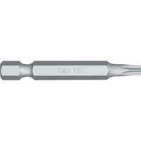 Embout de tournevis, Torx, Embout T-25, Prise 1/4", Longueur 4-4/5" Groupe Generik