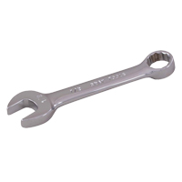 Cl&eacute; mixte courte, 12 pans, 1/4", Fini Chrome Groupe Generik