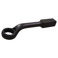 Cl&eacute; polygonale &agrave; choc, 12 pans, 27 mm, d&eacute;cal&eacute;es de 45°, Fini Oxyde noir Groupe Generik