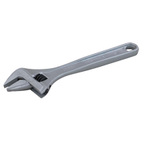 Adjustable Wrench, 6" L, 1" Max Width, Plain Groupe Generik