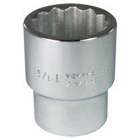 Douille, 1-1/2", Prise 1", 12 pans Groupe Generik