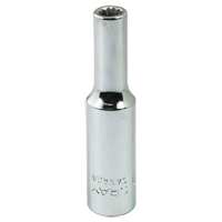 Douille, 3/16", Prise 1/4", 12 pans Groupe Generik