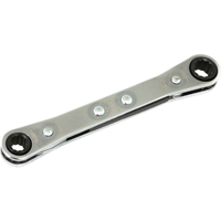 Flat Ratcheting Box Wrench, 1/4" Drive, Plain Handle Groupe Generik