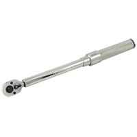Micrometer Torque Wrench, Click, 3/8" Square Drive, 30 - 250 in-lbs. Groupe Generik