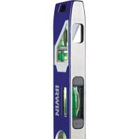 Niveau torpille robuste de s&eacute;rie 250, 9" lo, Aluminium, 4 fioles, Magn&eacute;tique Groupe Generik