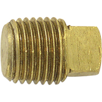 Pipe Plugs (Square Head), 1/8" Dia., Brass Groupe Generik