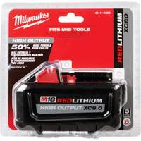 M18 Redlithium High Output XC8.0 Battery Pack, Lithium-Ion, 18 V, 8.0 Ah Groupe Generik