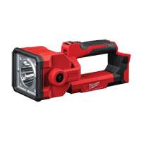 Projecteur orientable M18, DEL, 1250 lumens, 7 hres de fonctionnement, Bloc-pile Rechargeable, Plastique Groupe Generik