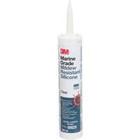 Marine Grade Silicone Sealant, 296 ml, Cartridge, Clear Groupe Generik