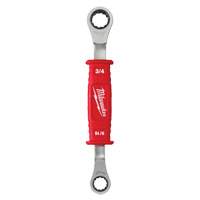 Lineman's 2-in-1 Insulated Ratcheting Box Wrench Groupe Generik