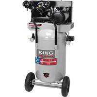 Air Compressor, Electric, 24 Gal. (29 US Gal), 150 PSI, 120/1/240/1 V Groupe Generik