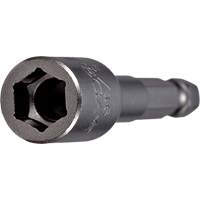 Nutsetter, 3/8" Tip, 1/4" Drive, 2-9/16" L, Non-Magnetic Groupe Generik