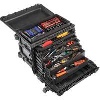 Gen 2 Mobile Tool Chest, 24" W, 6 Drawers, Black Groupe Generik