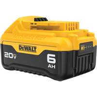 Max XR&reg; Premium Battery Pack, Lithium-Ion, 20 V, 6 Ah Groupe Generik