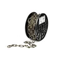 Chaîne d&eacute;corative, Acier au carbone, #10 x 40' (12,2 m) l, Charge d'utilisation 35 lb (0,0175 tonne) Groupe Generik