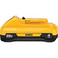 Max* Compact Battery Pack, Lithium-Ion, 20 V, 4 Ah Groupe Generik
