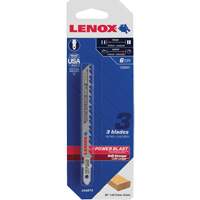 Clean Cutting Wood Jigsaw Blade, Bi-Metal, T-Shank, 4" L, 6 TPI Groupe Generik
