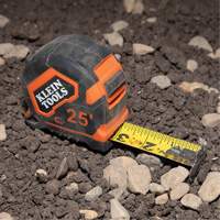 Magnetic Double-Hook Tape Measure, 25', Imperial Graduations Groupe Generik