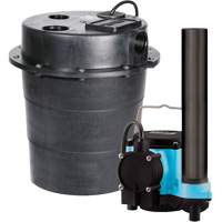 WRS Series Submersible Pump, 45 GPM, 115 V, 9 A, 1/3 HP Groupe Generik