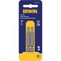Embouts pour outils &eacute;lectriques, Torx, Embout T-20, Prise 1/4", Longueur 2" Groupe Generik
