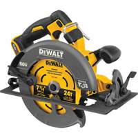 Scie circulaire sans balai Flexvolt Max avec frein &eacute;lectrique (outil seulement), 7-1/4", 60 V Groupe Generik