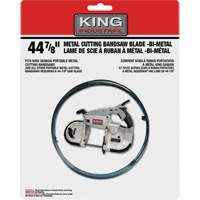 Band Saw Blade, Bi-Metal, 44-7/8" L x 1/2" W x 0.02" Thick, 10-14 TPI Groupe Generik