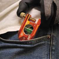 ACCU-BEND Level, 2.5" L, Aluminum, 1, Non-Magnetic Groupe Generik