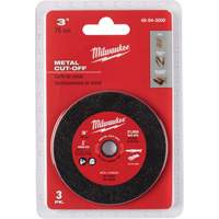 Metal Cut Off Wheel, 3" x 0.04", 3/8" Arbor Groupe Generik