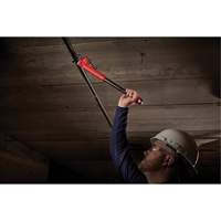 Cl&eacute; &agrave; tuyau adaptable Cheater, Cap des m&acirc;choires 2-1/2", Longueur 18"/24"/10", Fini Rev&ecirc;tement en poudre, Prise Ergonomique Groupe Generik