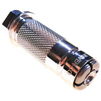 Lock-On Grease Coupler, 0.6" Thread, Steel Groupe Generik