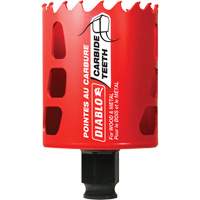 Wood & Metal Hole Saw, 2-1/4", 2-3/8" Depth of Cut, Carbide Groupe Generik