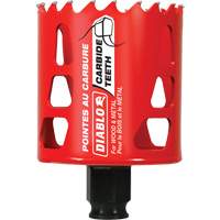 Wood & Metal Hole Saw, 2-3/8", 2-3/8" Depth of Cut, Carbide Groupe Generik
