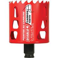 Wood & Metal Hole Saw, 2-5/8", 2-3/8" Depth of Cut, Carbide Groupe Generik
