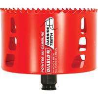 Wood & Metal Hole Saw, 4-1/4", 2-3/8" Depth of Cut, Carbide Groupe Generik