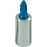 Douille tournevis &agrave; embout bleu, Phillips, #2, Prise 1/4" Groupe Generik
