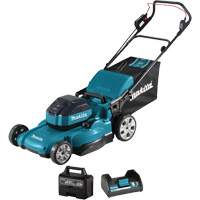 Brushless Cordless Lawnmower, Push Walk-Behind, Battery Powered, 21" Cutting Width Groupe Generik