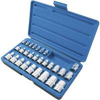 SS328TS Jeu de douilles externes, Torx, Prise 1/2"/1/4"/3/8", 28 mr Groupe Generik