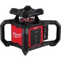 M18 Red Exterior Rotary Laser Level Kit with Receiver, 2000' (609.6 m) Groupe Generik