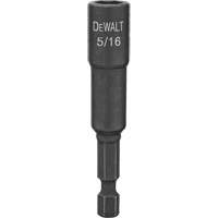 Tourne-&eacute;crou magn&eacute;tique Impact Ready, Hexagonale, Embout 1/4", Prise 5/16", Longueur 2-9/16" Groupe Generik